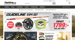Desktop Screenshot of fishline.se